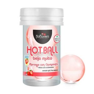 Hot Ball Beija Muito - Bolinha Beijável com 2 unidades