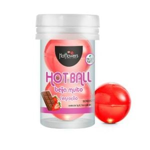 Hot Ball Beija Muito - Bolinha Beijável com 2 unidades
