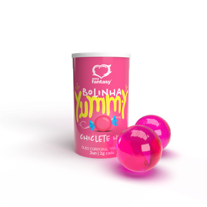 Bolinha Beijável Yummy com 2 unidades
