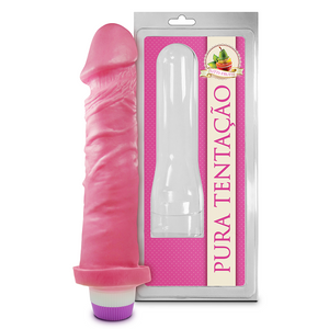 Prótese Aromática com Vibrador Interno - 18 x 4 cm