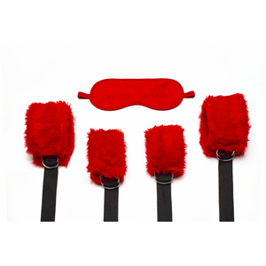 Kit Bondage (4 amarras + tapa olhos)