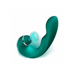 Vibrador de Ponto G e Clitóris com Pulsação