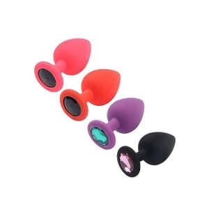 Plug Anal de Silicone - Tamanho M