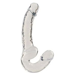 Penetrador strapless com plug vaginal, permite o uso sem cintas