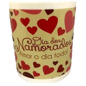 Caneca Romântica (plástico)