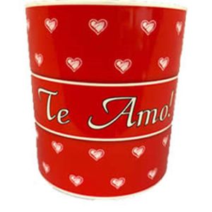 Caneca Romântica (plástico)