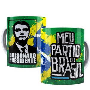 Caneca Presidente Porcelana 325ml