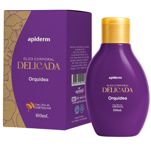 Óleo Corporal Apiderm com Óleo de Amêndoas 100ml