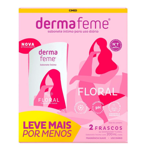 Kit 2 Sabonete Íntimo Dermafeme 200ml cada