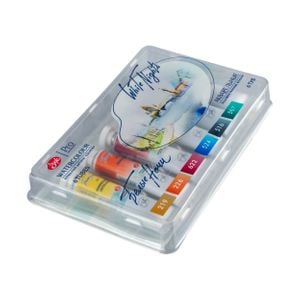 Kit 6 Tintas Aquarela White Nights em Tubo Sunset - 2104