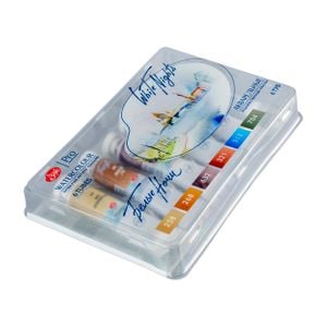Kit 6 Tintas Aquarela White Nights em Tubo Palette of St. Petersburg - 2107