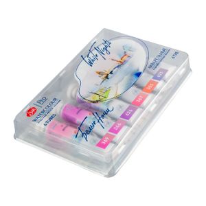 Kit 6 Tintas Aquarela White Nights em Tubo Rose Flowers  - 2109