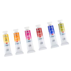 Kit 6 Tintas Aquarela White Nights em Tubo Classic - 2101