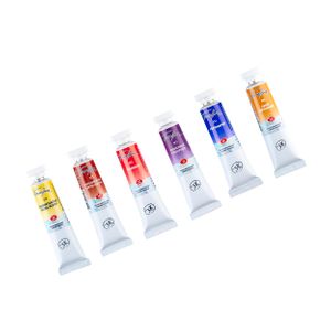 Kit 6 Tintas Aquarela White Nights em Tubo Skin Shades - 2106