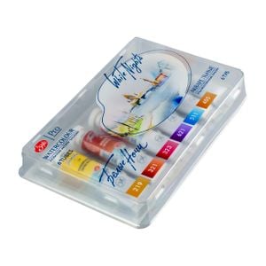Kit 6 Tintas Aquarela White Nights em Tubo Skin Shades - 2106