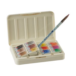 Kit 12 Tintas Aquarela White Nights em Pastilha Animalistics - 2558
