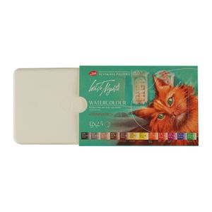 Kit 12 Tintas Aquarela White Nights em Pastilha Animalistics - 2558