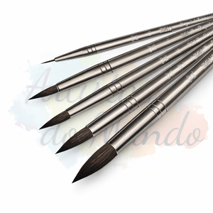 Pincel Zen Cerdas Mistas Round (Redondo)