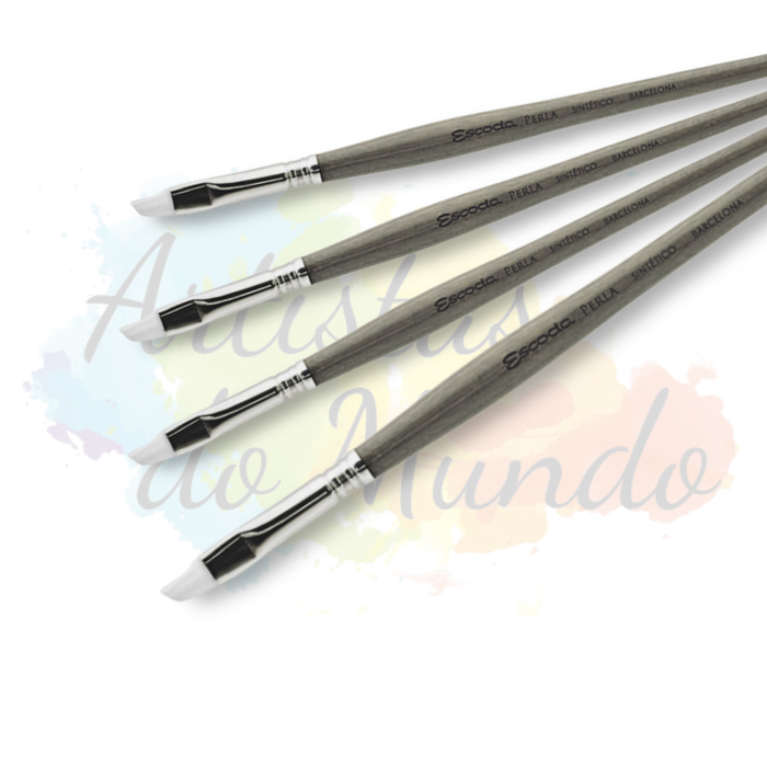 Pincel Escoda Serie Perla Sintetico Angular