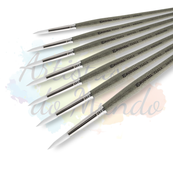 Pincel Escoda Serie Perla Sintetico Round