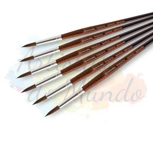 Pincel Escoda Serie Versatil Sintetico Round Pointed 