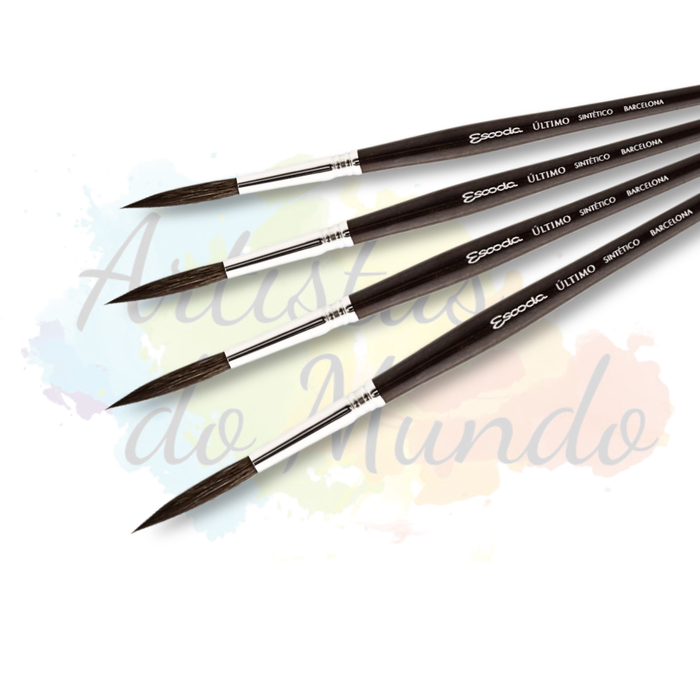 Pincel Escoda Serie Ultimo Sintetico Round Long 