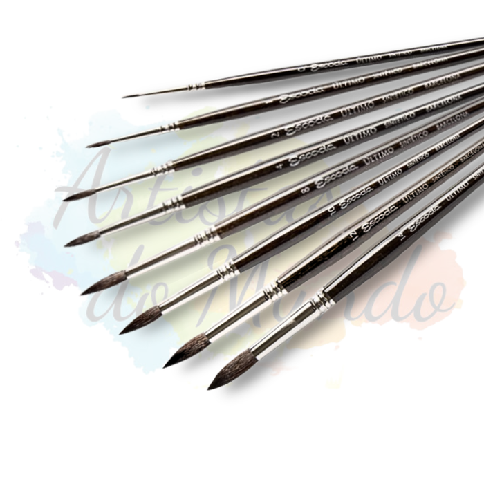 Pincel Escoda Serie Ultimo Sintetico Round Pointed