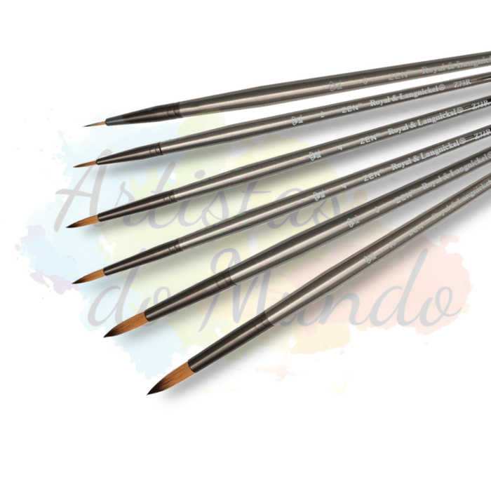 Pincel Zen Cerdas Sinteticas Round (Redondo)