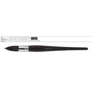 Pincel Escoda Serie Ultimo Sintetico Round Mop