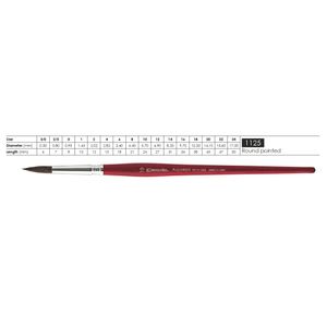 Pincel Escoda Serie Aquario Esquilo Natural Round 