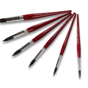 Pincel Escoda Serie Aquario Esquilo Natural Round 