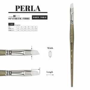 Pincel Escoda Serie Perla Sintetico Angular