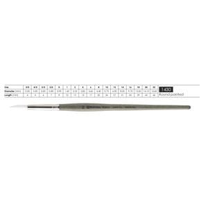 Pincel Escoda Serie Perla Sintetico Round