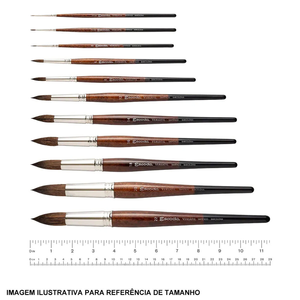 Pincel Escoda Serie Versatil Sintetico Round Pointed 
