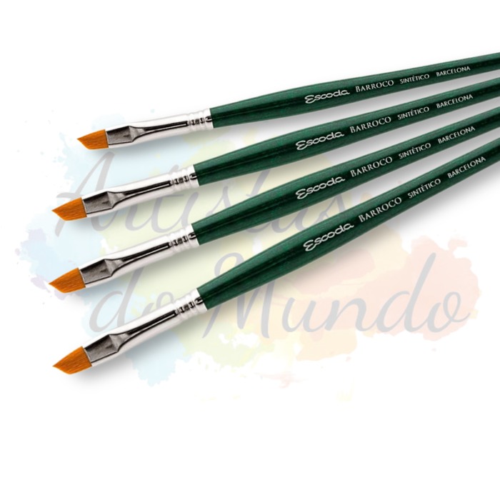 Pincel Escoda Serie Barroco Sintetico Angular
