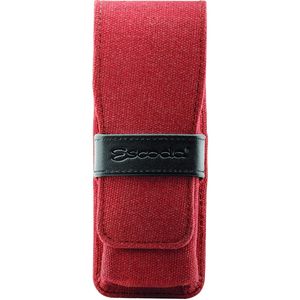 Estojo Escoda Red com 3 Pinceis Travel Brush 