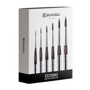 Estojo Escoda Ultimo com 6 Pinceis Travel Brush -1245