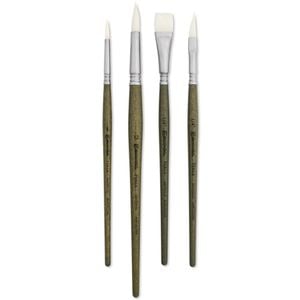 Kit Pincel Escoda Perla com 4 Pinceis- 8912