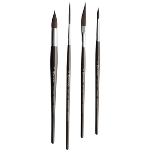 Kit Pincel Escoda Ultimo com 4 Pinceis- 8911