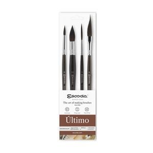Kit Pincel Escoda Ultimo com 4 Pinceis- 8911