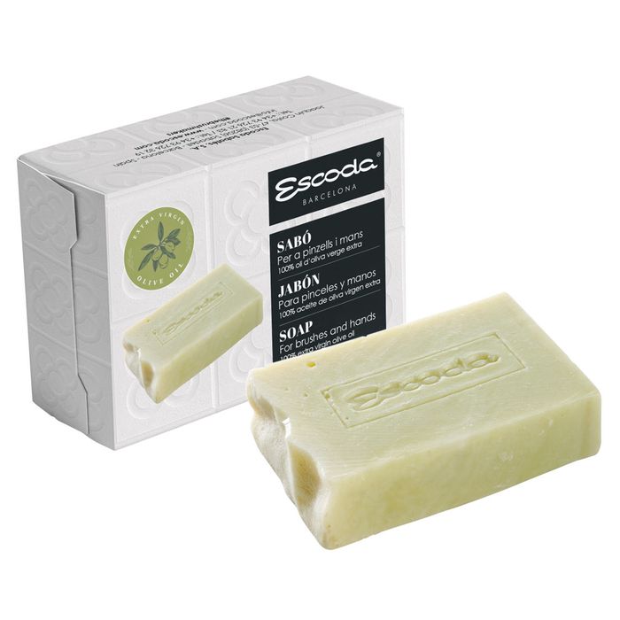 Sabao Oleo de Oliva Escoda para Pinceis 100g