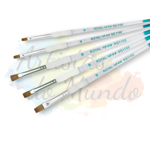 Pincel Soft Grip Chato