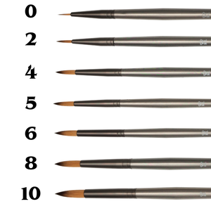 Pincel Zen Cerdas Sinteticas Round (Redondo)