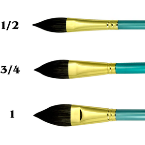 Pincel Royal & Langnickel Menta Pointed Oval Wash (Oval Pontiagudo)