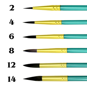Pincel Royal & Langnickel Menta Round (Redondo)
