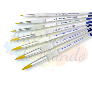 Pincel Soft Grip Round (Redondo)
