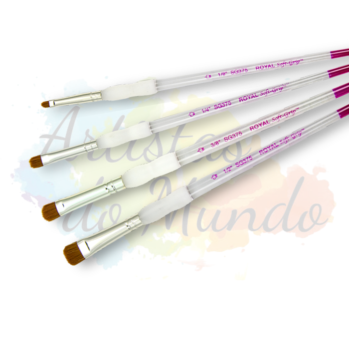 Pincel Soft Grip Half Moon (Crescente)