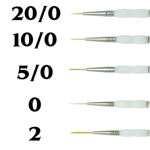 Pincel Soft Grip Script Liner (Filete Longo)