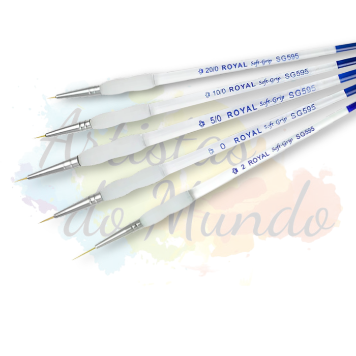 Pincel Soft Grip Short Liner (Filete Curto)
