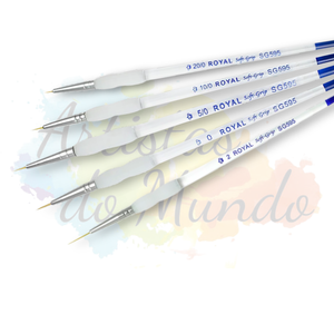 Pincel Soft Grip Short Liner (Filete Curto)